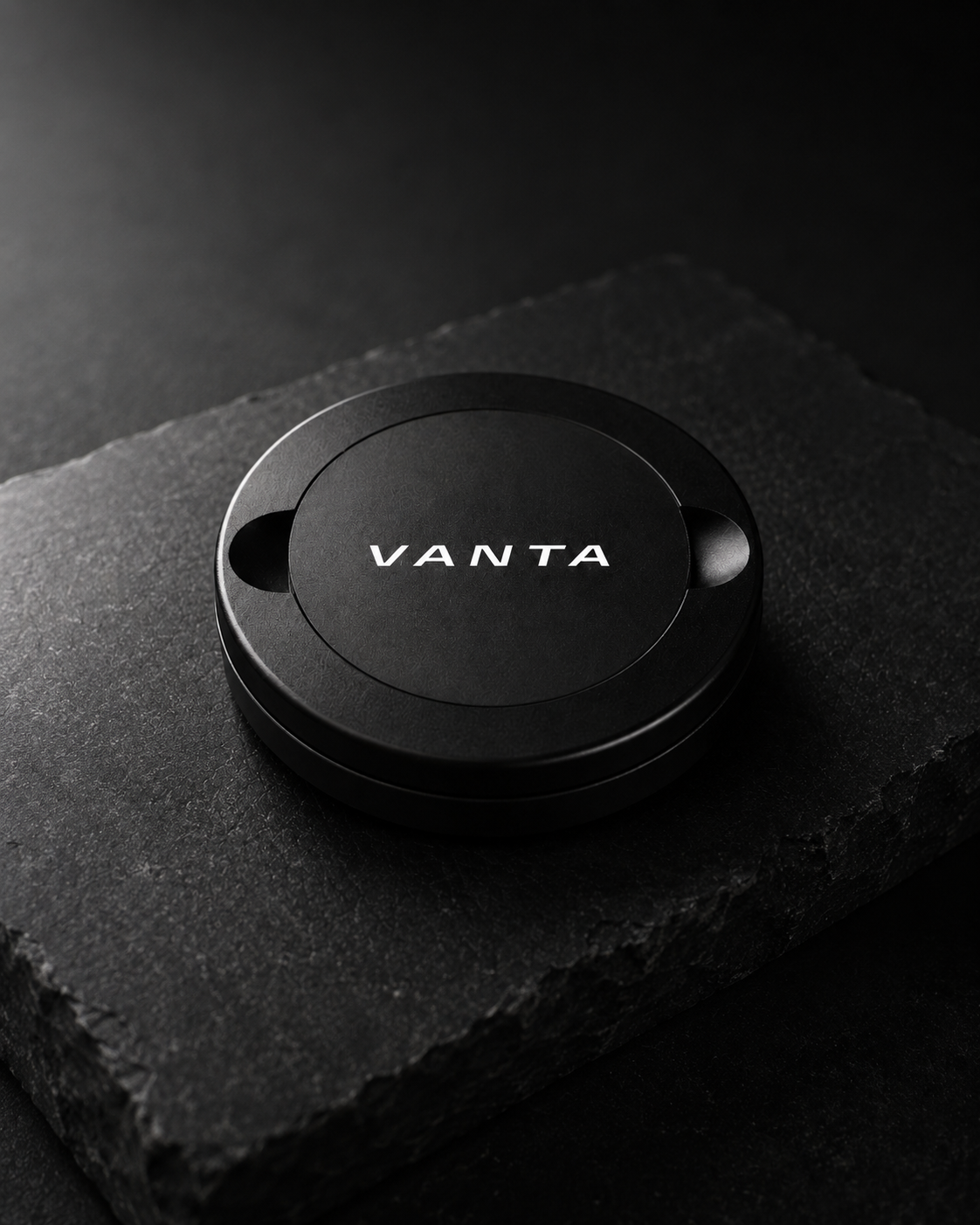 Vanta Matte Black Pocket Tin